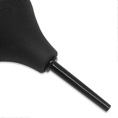 Soft Comfortable Rubber Anal Douche 90ml Black 1