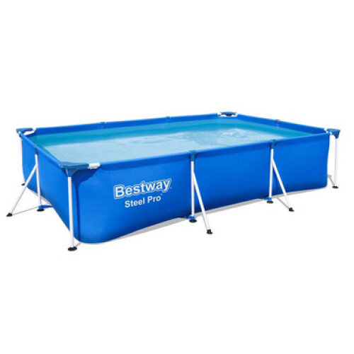 Bestway Bestway Steel Pro Rectangular Frame Pool Set - 300cm x 201cm x 66cm 1