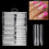 140 Count Long Lasting Replacement hoofs For Polish-Transparent 1