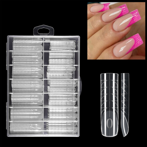 140 Count Long Lasting Replacement hoofs For Polish-Transparent