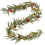 Christmas garland with lights 6 ft battery operated 1