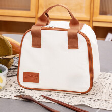 Sac à lunch isotherme style japonais en tissu Oxford (1 pièce)