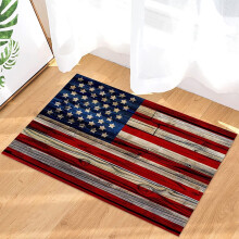 Vlastenecká rohožka s motivom americkej vlajky,