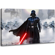 Darth Canvas Wall Posters - Star Movie Wall Art HD Decorative Painting for Living Room Bedroom Office