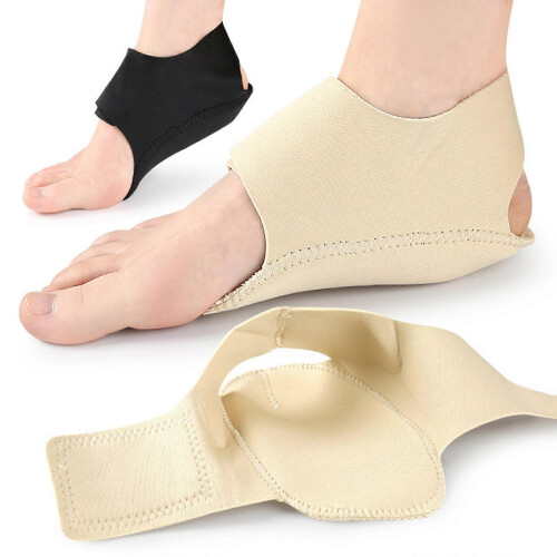 (M) Comfortable Heel Support Sleeve Breathable Back Adjustable Closures Systems Suitable for Reducing Foot Fatigue  S 1