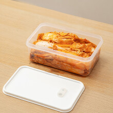Μεγάλο κουτί αποθήκευσης Kimchi, λευκό πλαστικό, 1 τεμάχιο