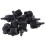 Capillary Tubing Adapter Black Plastic1/2" Barb10pcs for 1