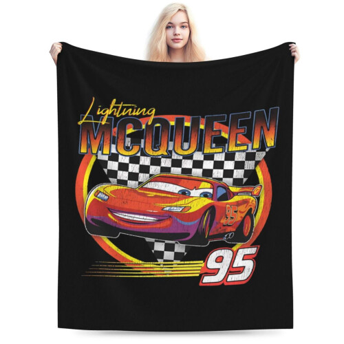 Lightning McQueen plaid 125x100cm