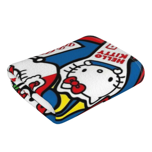 Hello Kitty håndklæde 100% polyester blødt absorberende