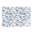 Torchons de cuisine à motif poisson, lot de 4 1