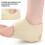 (M) Comfortable Heel Support Sleeve Breathable Back Adjustable Closures Systems Suitable for Reducing Foot Fatigue  S 4