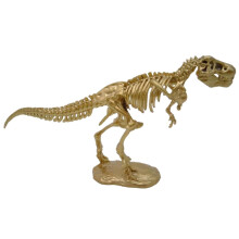 Dinosaurier-Skelett-Figur aus Metalllegierung, 13 cm