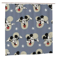 Mickey Mouse shower curtain waterproof polyester one size