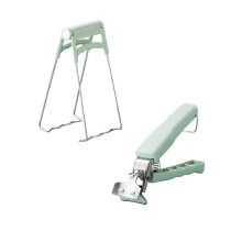 Ensemble de 2 clips pour bol de friteuse Ă air en acier inoxydable