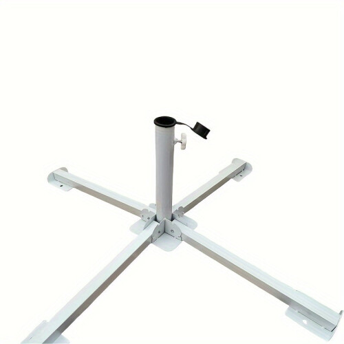 Supporto per ombrellone portatile in ferro – pieghevole a 4 gambe