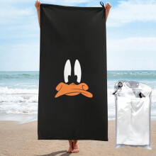 Tuáille Folctha Micreasnáithín Daffy Duck 31.5x63 orlach