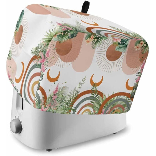 Toasterabdeckung, 2-Scheiben-Polyester, staubdicht, mit Taschen