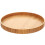 Rundes Holztablett für Kuchen und Snacks 1