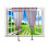 Boho trådgardin 200x100cm rumdeler 1