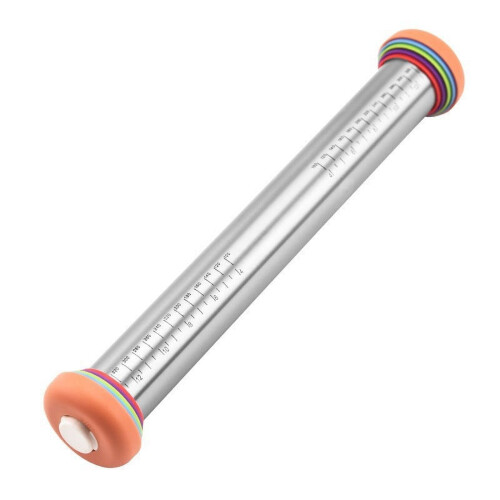 Rozsdamentes acél sodrófa skálával, 39 cm