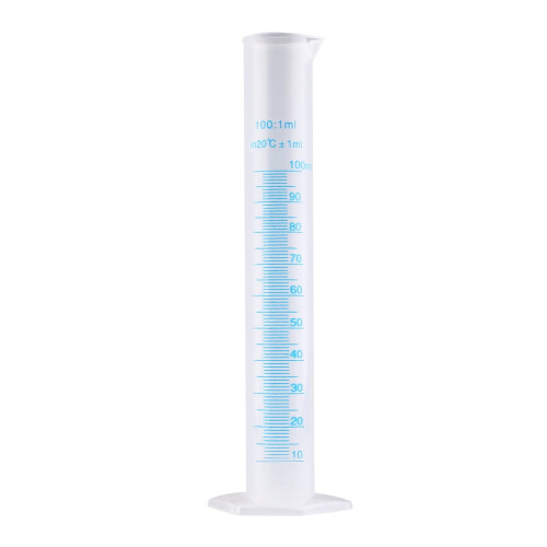 100ml priehľadný PP odmerný valec
