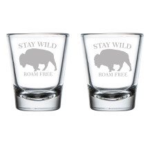 2x 50 ml Buffalo shotglaasjes