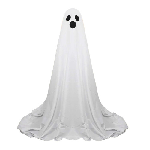 Halloween szellemdekoráció kültéri elemes működéssel