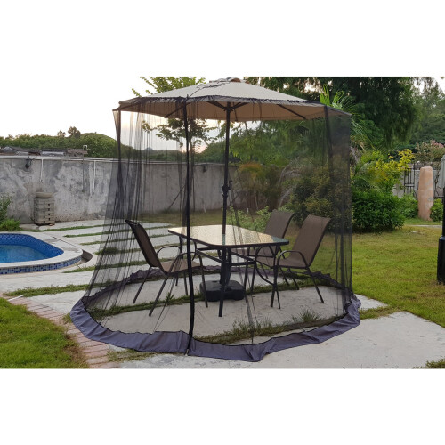 230cm High Umbrella Mesh Screen Polyester