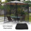 Camping Umbrella Netting 230cm Polyester 9