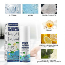 Fresh Citrus Shoe & Sock Deodorant  Odor & Bacteria Eliminator, 30ml
