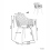 Beliani Set of 2 Dining Chairs NASHUA White 3