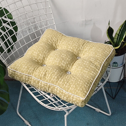 Coussin de chaise de bureau en lin confort 1 pièce