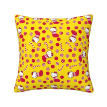 Taie d'oreiller Hello Kitty de Noël 45 x 45 cm, double face