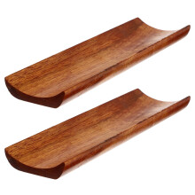 Plateau de service à sushis en bois 18 x 6 cm