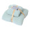 Ensemble de 2 serviettes de bain en polaire corail XIUH 1