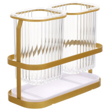 Soporte para palillos y utensilios de acero al carbono