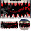 Bannière Halloween pour porte de garage, polyester 180 x 400 cm 1