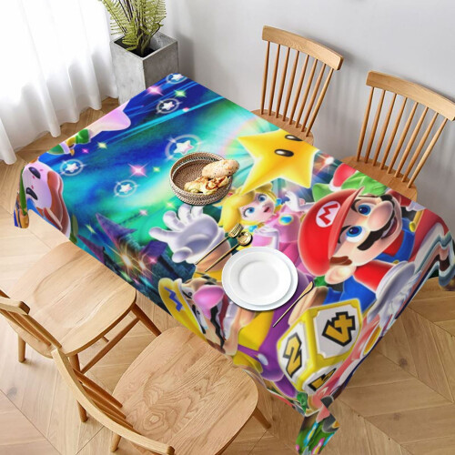 Mario rektangulær polyesterdug 60x90 cm