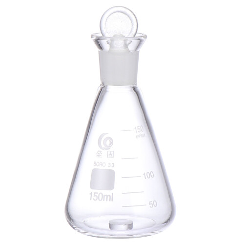 Fiole Erlenmeyer en verre borosilicaté 150 ml