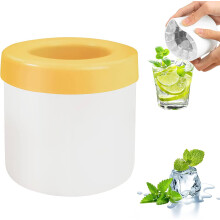 Forma cilíndrica de silicone para cubos de gelo – Cubos de 1,27 cm (0,5"), fácil de fazer