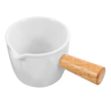 Ceramic Milk Pitcher 90ml White