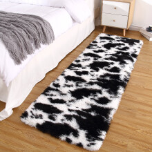 Haperlare fluffy runner rug 2 ft x 6 ft faux fur