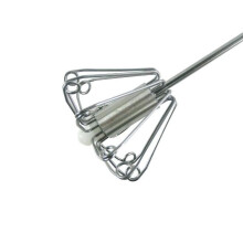 Fouet semi-automatique en acier inoxydable 28 cm