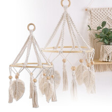 Handgewebter Boho-Wandteppich zur Wanddekoration