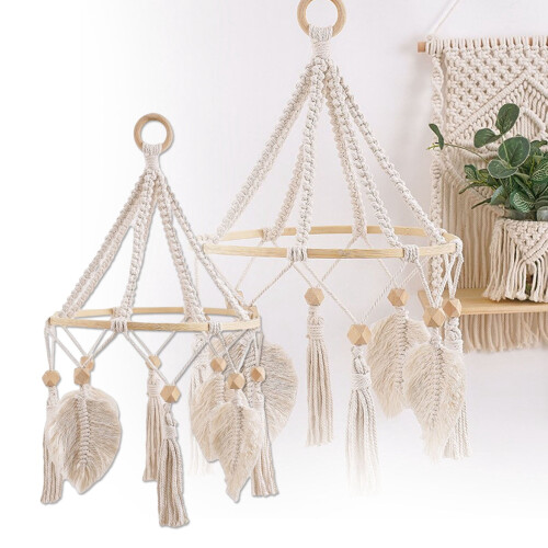 Handgewebter Boho-Wandteppich zur Wanddekoration