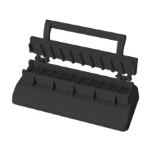 Kebab Maker Plastic Manual Skewer Machine Black