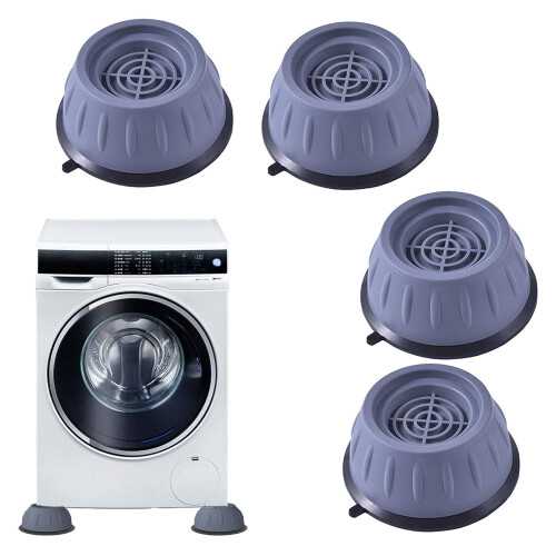 Lot de 4 tapis de protection antichoc pour machine à laver