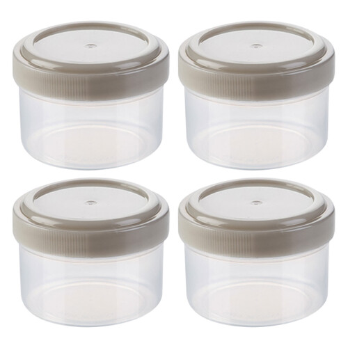 Transparente Gewürzboxen, 4er-Set