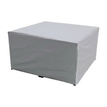 Capa para mesa de jardim Poaug 210D revestida em PVC, 123 x 123 x 74 cm