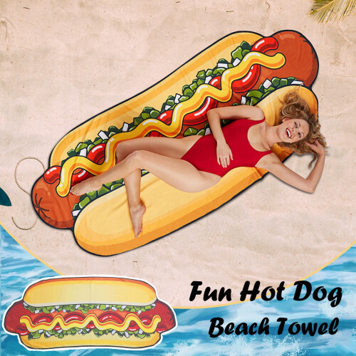 Microfiber Beach Towel 148 x 86 cm – Soft, Absorbent &